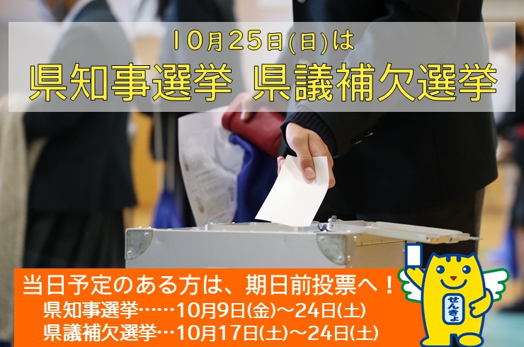 10/25県知事選挙(期日前①)