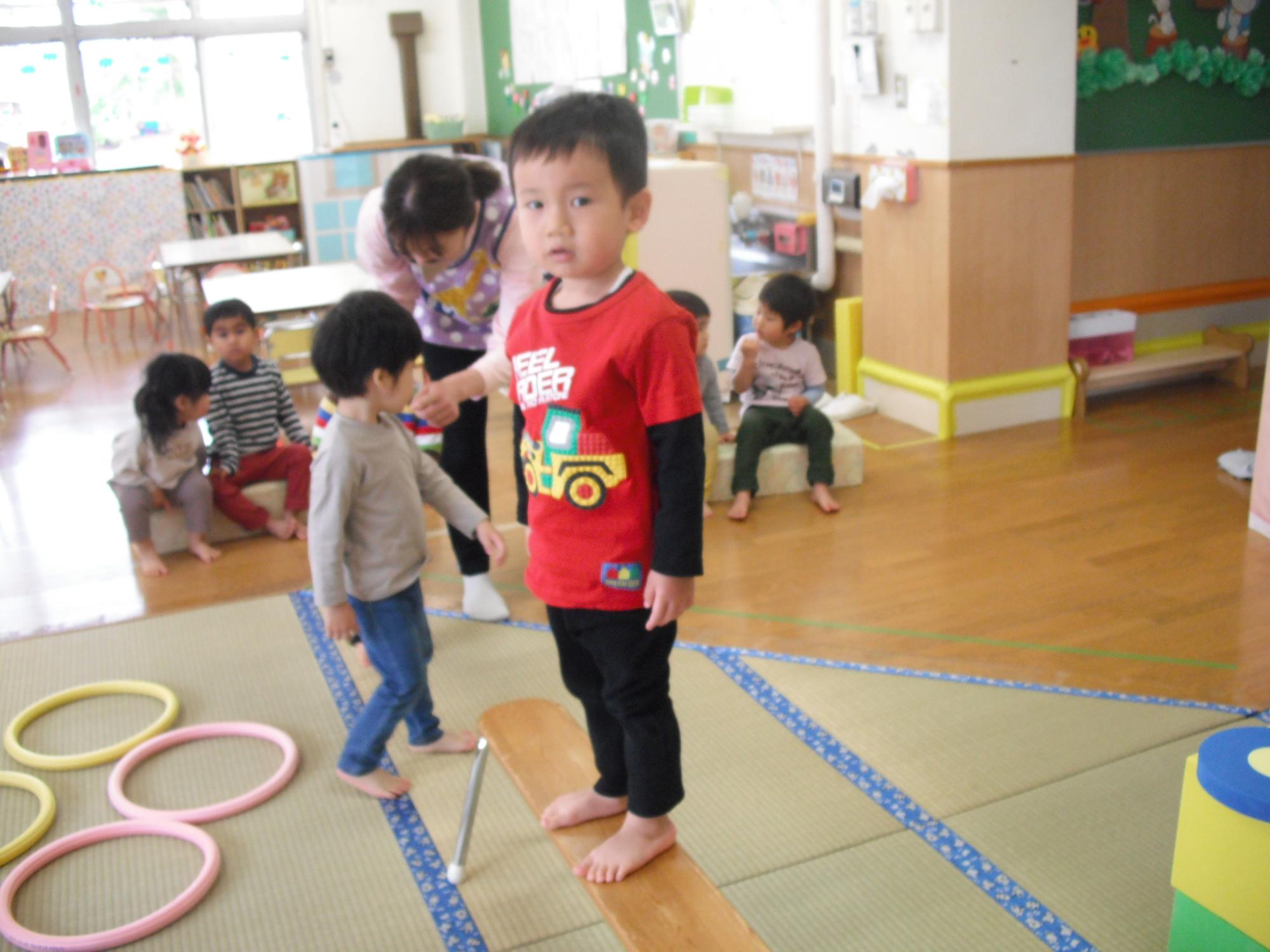 さくら組運動あそび