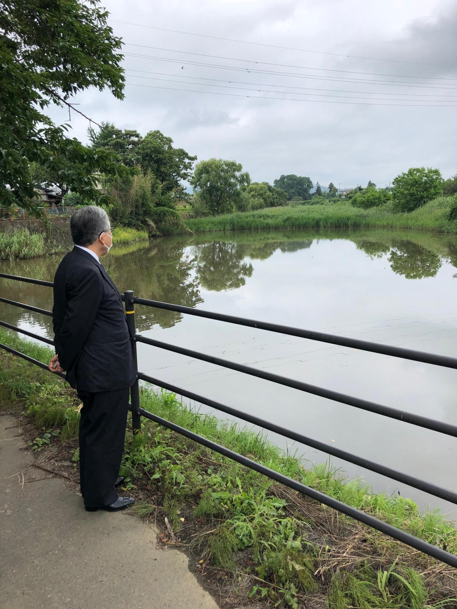 松山池（喜久田町堀之内）