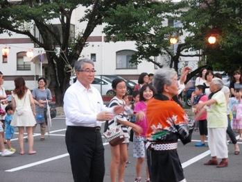 桑野地区盆踊り大会の写真