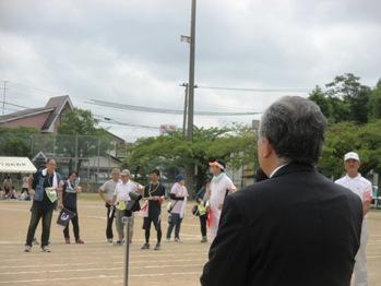 大島運動会の写真