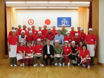 大島そば同好会感謝祭の写真