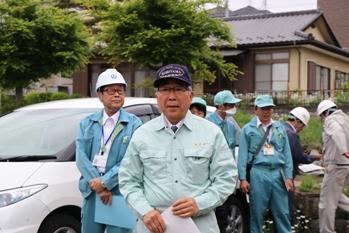 住宅除染土壌等搬出の写真