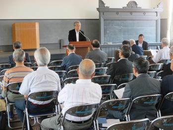 朝河貫一博士顕彰協会総会の写真