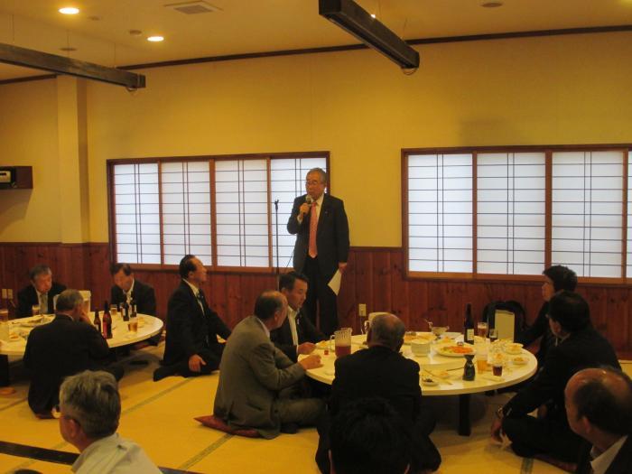 郡山地区商工会広域協議会通常総会懇親会の写真