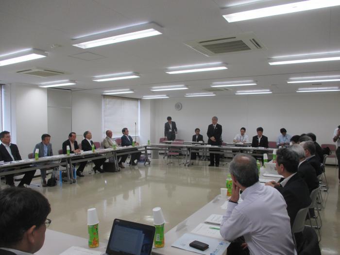 第1回こおりやま広域連携中枢都市圏ビジョン懇談会の写真