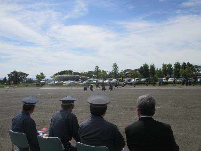 福島県消防操法大会出場激励会の写真