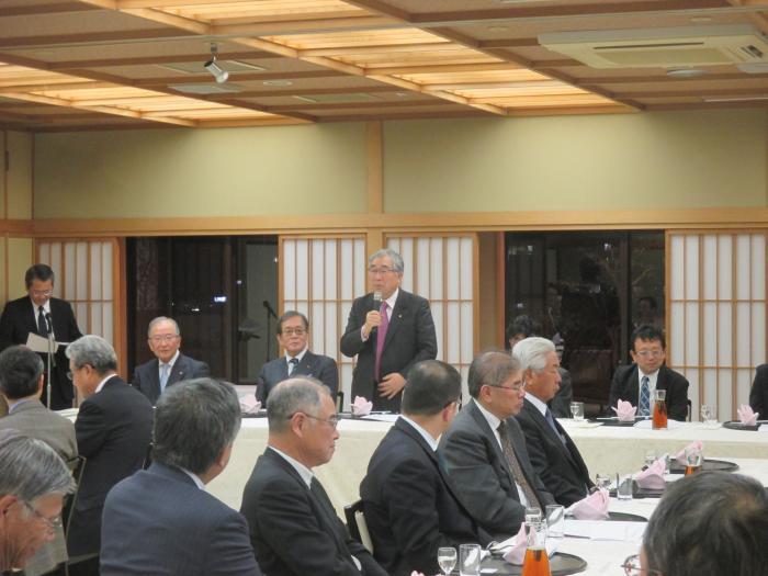 全国卸商業団地協同組合連合会東北ブロック会議懇親会の写真