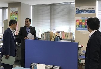 独立行政法人国際協力機構（JICA）による表敬訪問の画像2