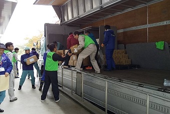 鳥取市からの支援物資の画像1