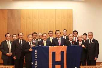 菅内閣総理大臣への表敬訪問の画像2