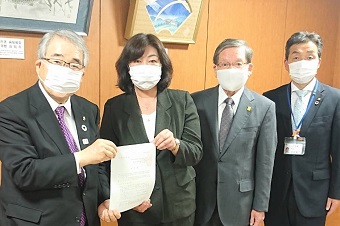 郡山市私立幼稚園・認定こども園PTA連合会様、郡山市私立幼稚園・認定こども園連合会様からの要望