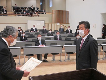 郡山市永年勤続職員表彰式の画像2