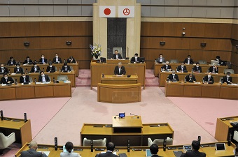 郡山市議会6月定例会開会の画像1