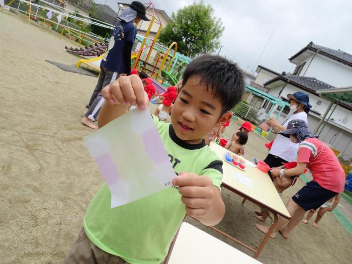 男の子ひたし染め