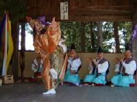 日吉神社代々神楽の写真