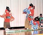 岩倉の三匹獅子舞（鬼渡神社祭礼）の写真