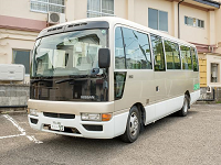 ふじ旅館が所有するバスを撮影した写真