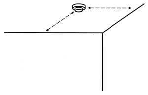 天井取り付け式の図1