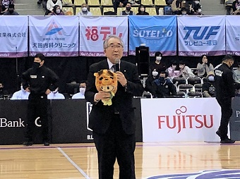 B.LEAGUE2021-2022シーズン 福島ファイヤーボンズホームゲーム郡山市サポーティングマッチ