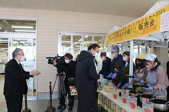 こおりやま広域圏わかものボーダレスプロジェクト（カレーな学生大作戦広域圏カレー販売会）