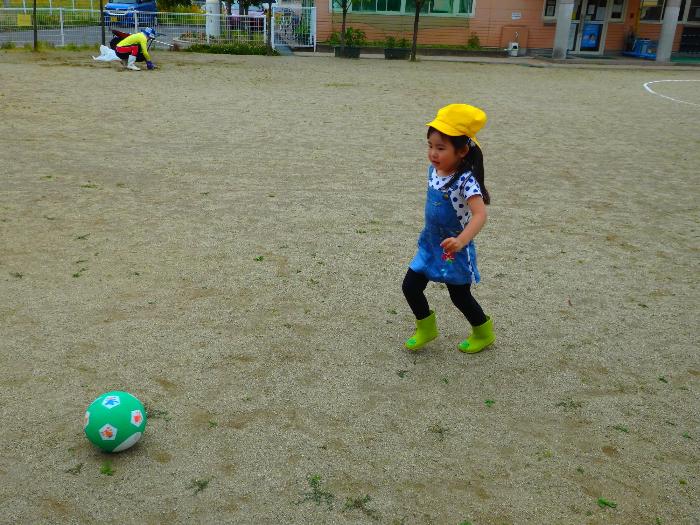 サッカー少女