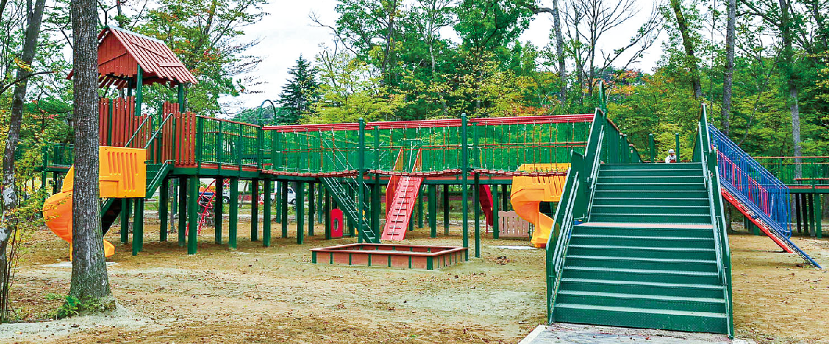 大槻公園子どもの遊び場スカイデッキ