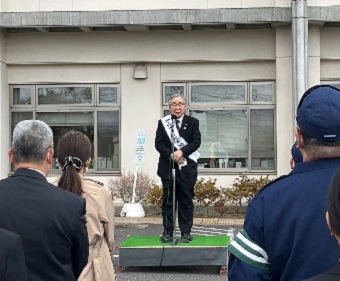 郡山北警察署出動式1