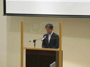 平和を考える市民の集い実行委員会会長あいさつ（副会長代読）