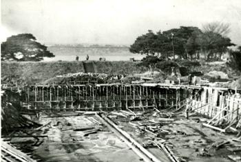 豊田浄水場緩速ろ過池築造工事の写真
