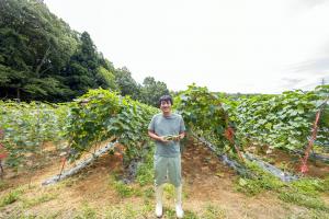 きゆうり農家　浜野さん