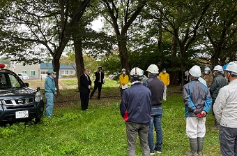 大島自然ふれあい広場清掃活動