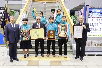 ふくしま駅伝優勝報告