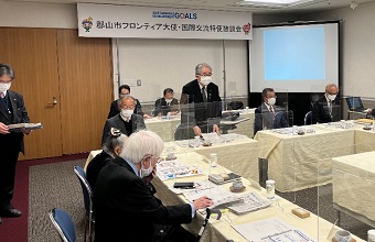 郡山市フロンティア大使懇談会1