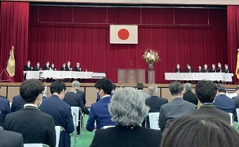 仙台大学川平キャンパス・仙台大学附属明成高等学校新校舎・新体育館完成記念式典