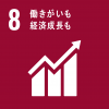 ゴール8働きがいも経済成長も