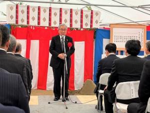 0602郡山駅前一丁目第二地区第一種市街地再開発事業安全祈願祭