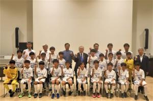 0711奈良市少年サッカーフェスティバル大会結団式