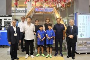 0718奈良市少年サッカーフェスティバル大会親善使節団報告会