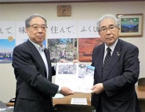 0801福島県中・県南・会津地区国道協議会ほか2団体合同地方要望活動（佐藤副知事）