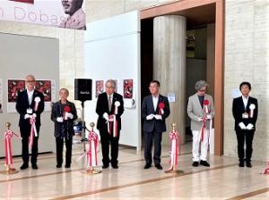 0902郡山市立美術館企画展「土橋展」開会式 (1)