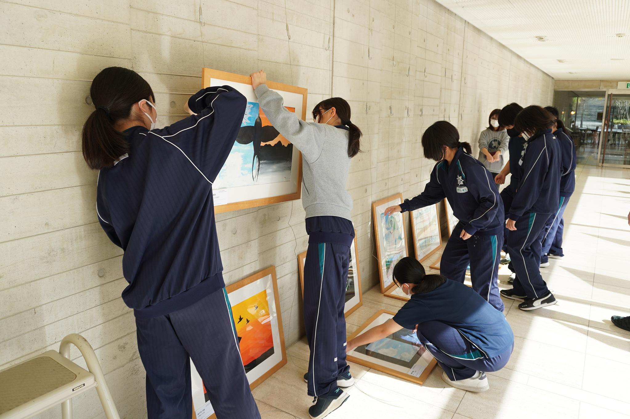 展示体験の写真