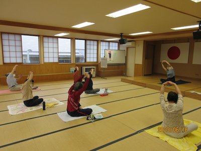 谷田川分館ヨガ11