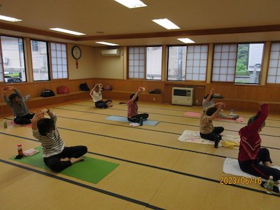 谷田川分館ヨガ12