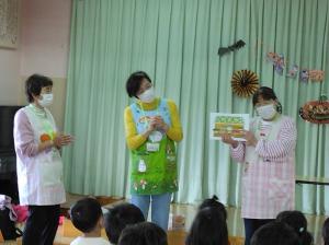 食育推進ボランティア活動の様子