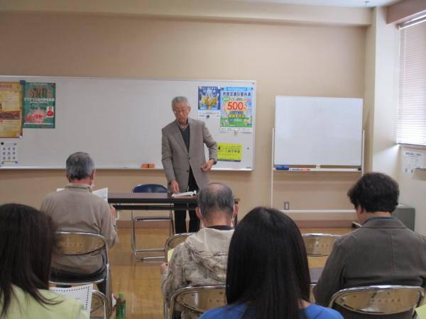 協議会長があいさつしました