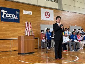 グラウンドゴルフ交歓大会①