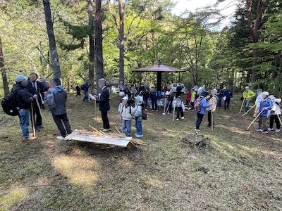 宇津峰親善登山