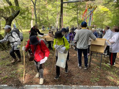 宇津峰親善登山