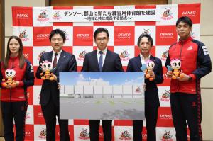 デンソーエアリービーズ様による新体育館建設①